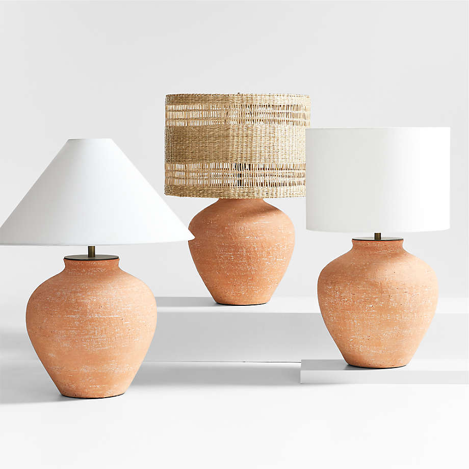 Terracotta table lamp are not just functional lighting fixtures; they are also exquisite pieces of decor that can elevate the ambiance of any space.