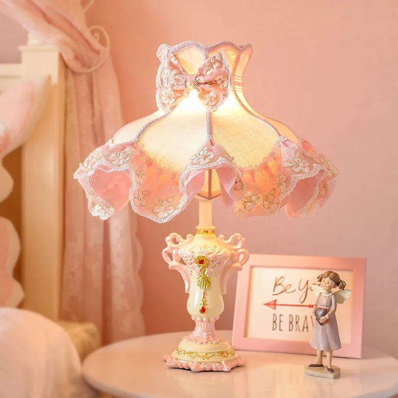 Pink table lamp with furniture in your home can create a visually appealing and cohesive decor scheme that reflects your personal