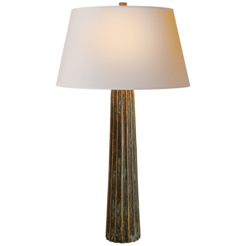 Fluted table lamp are elegant and versatile lighting fixtures that can add a touch of sophistication to any room. With their unique