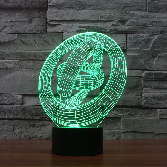 3d illusion table lamp