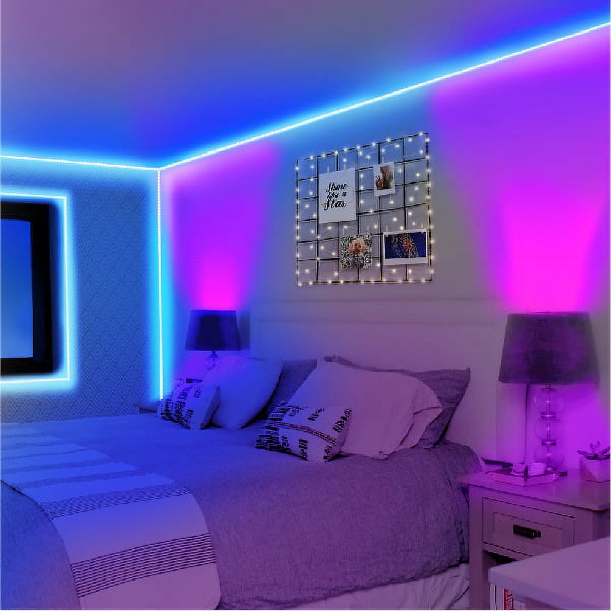How to turn on led lights?