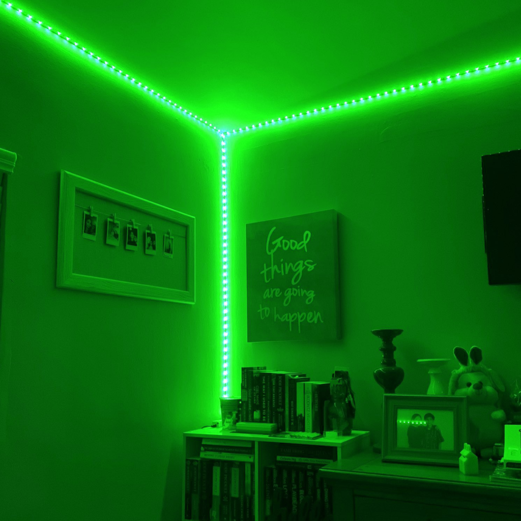 How to put led lights up?