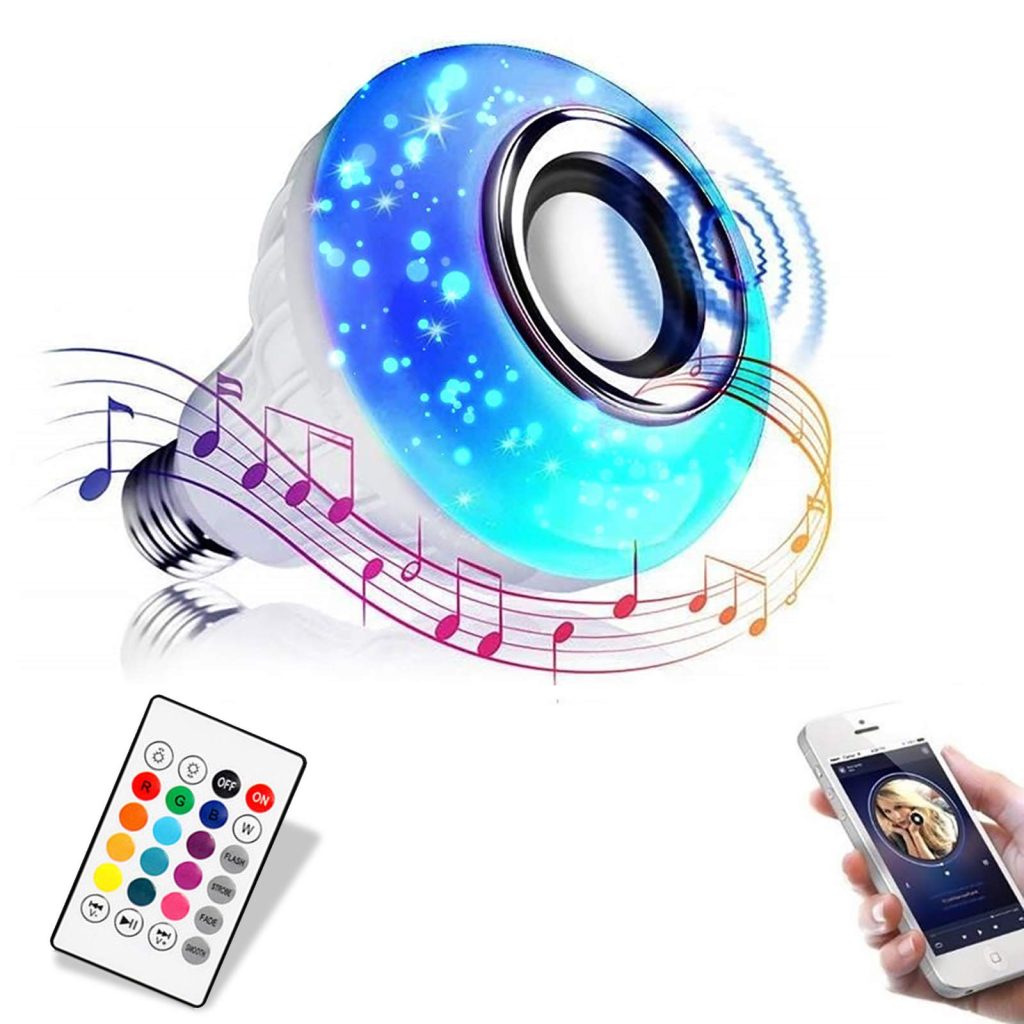 led lights to music bluetooth