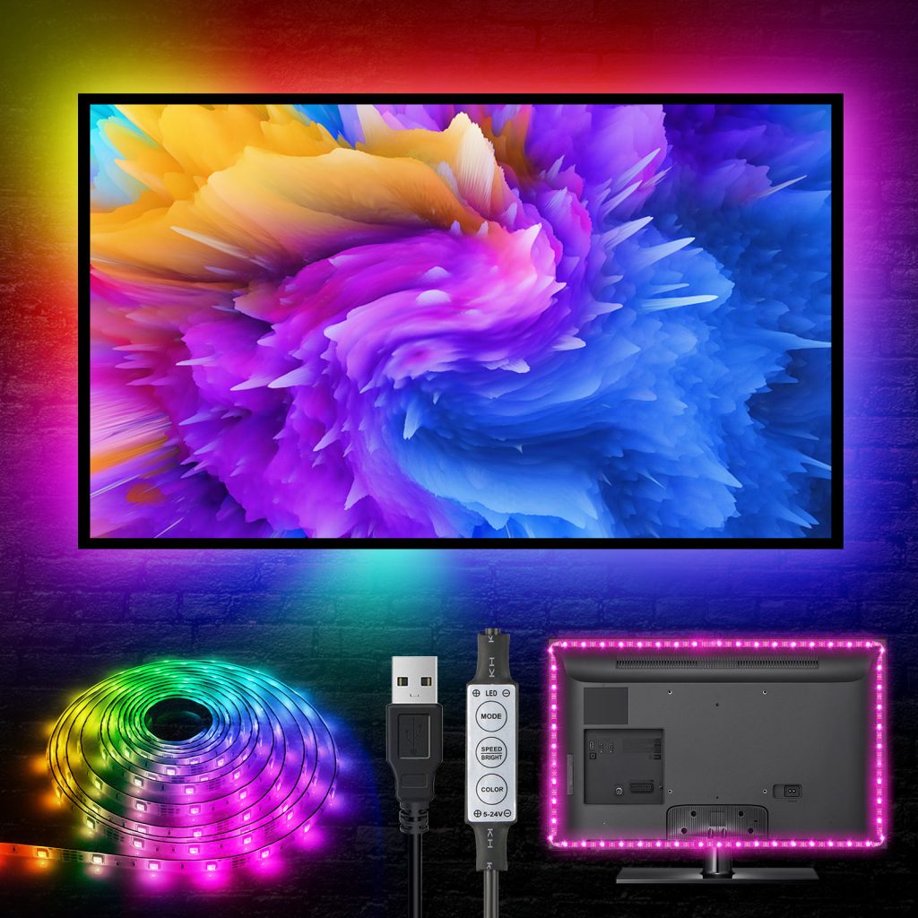 How to sync led lights to tv?