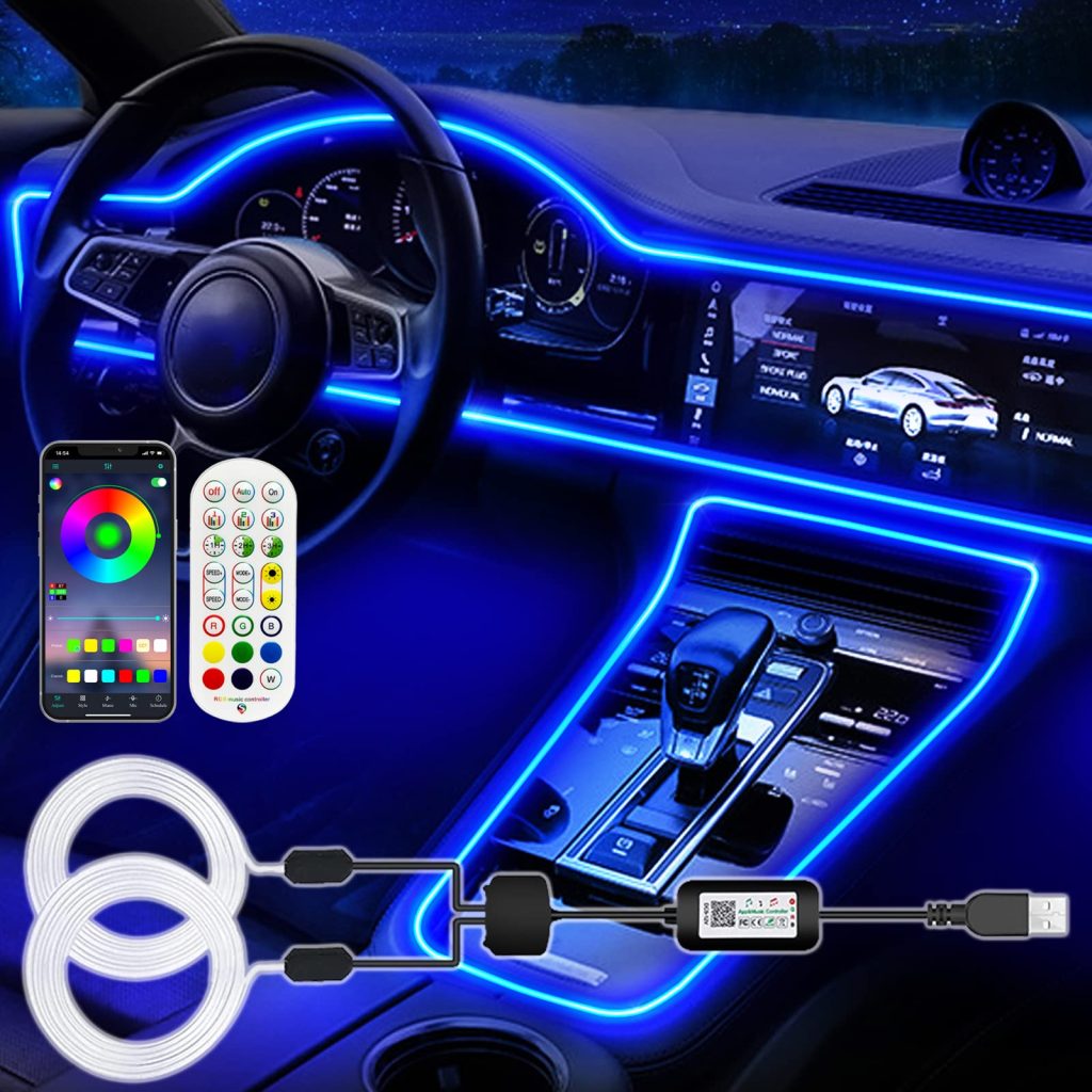 led lights in car