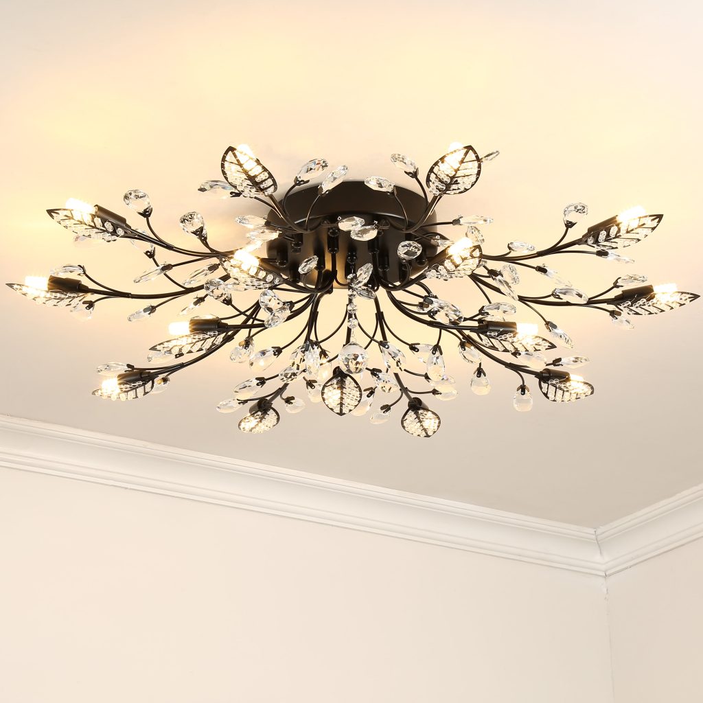 Flush ceiling light