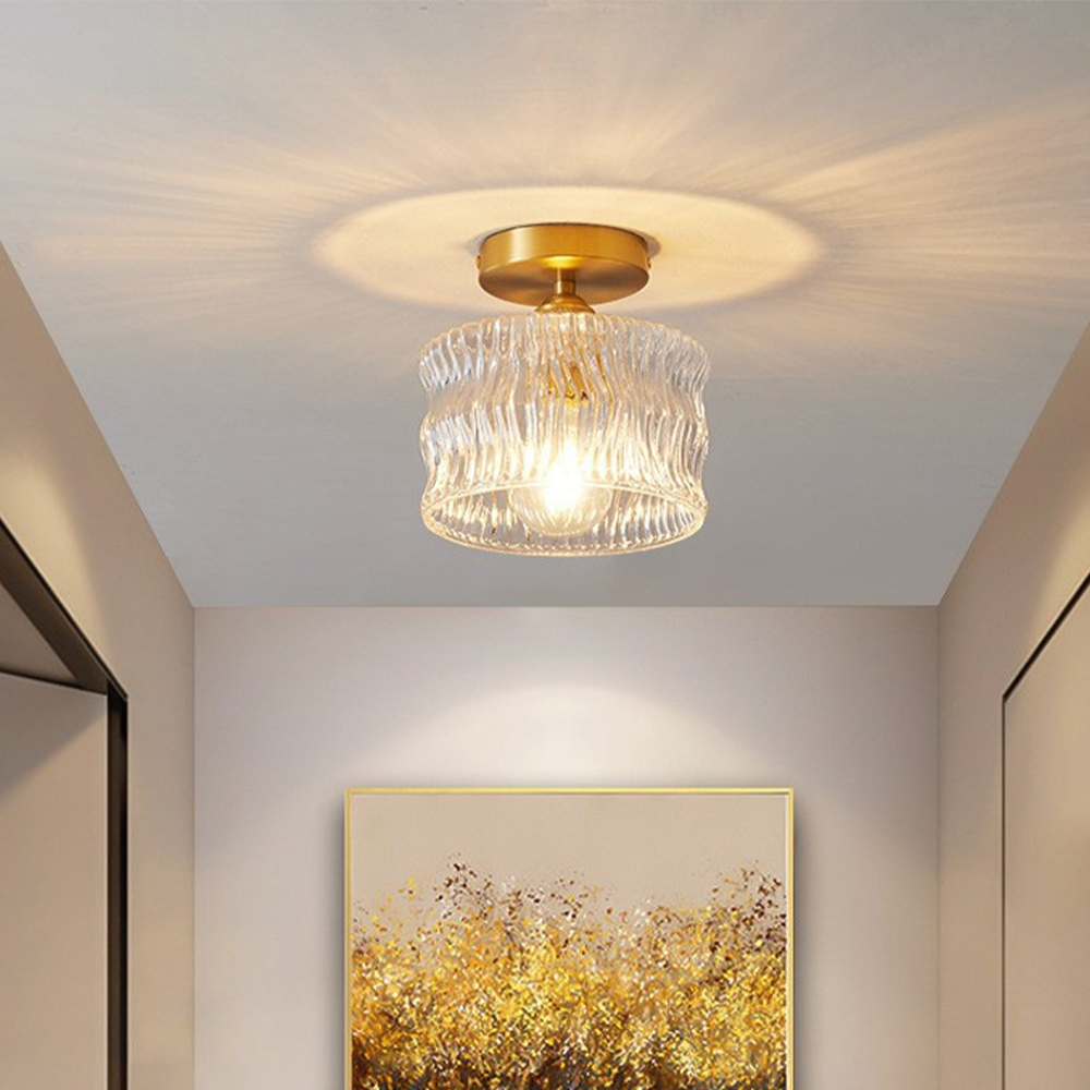 Flush ceiling light