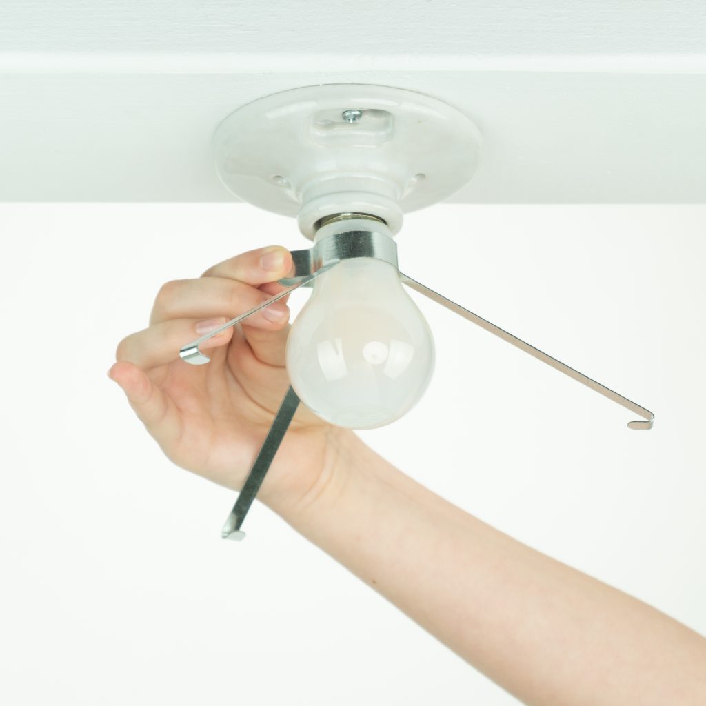 Ceiling light cover replacement