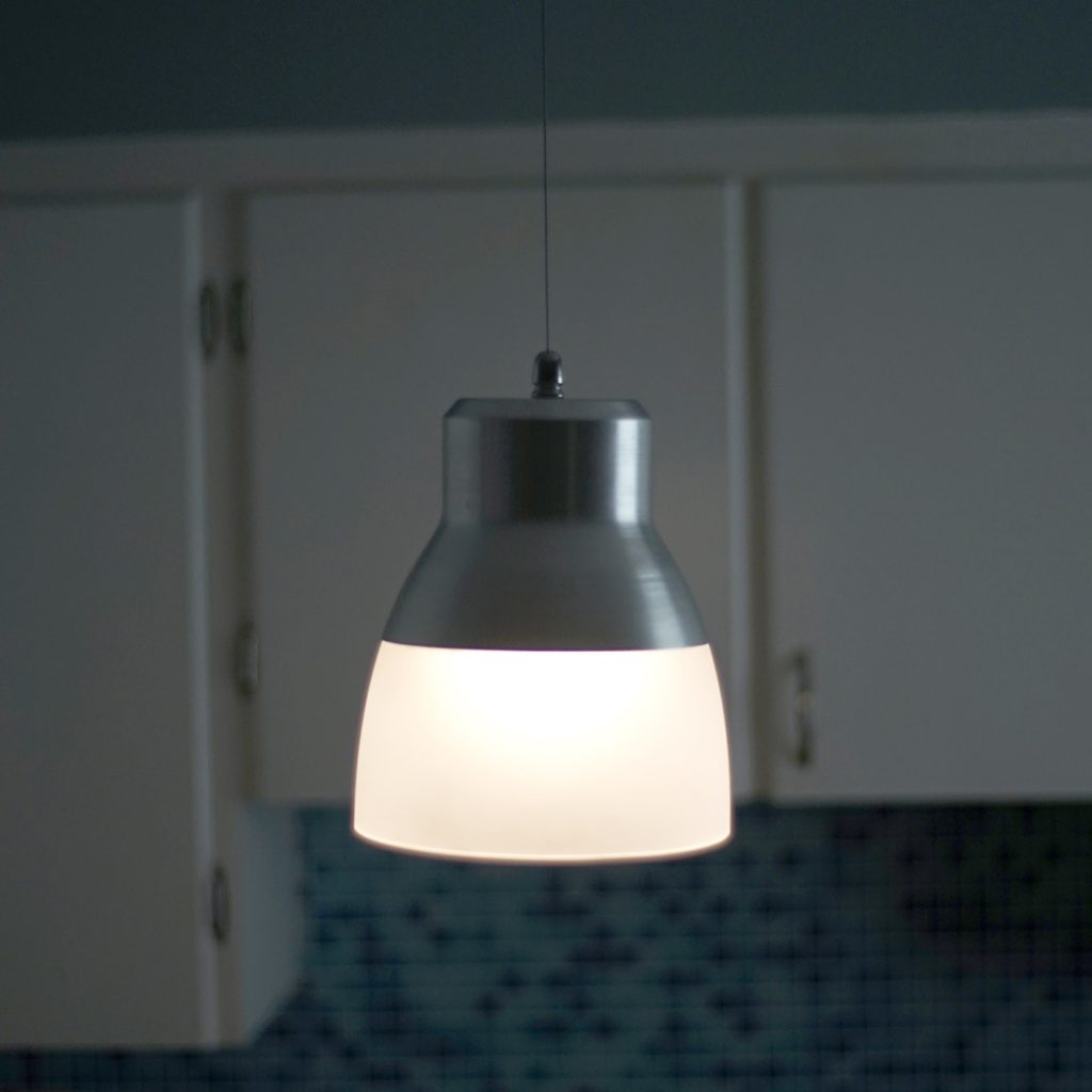 Battery operated ceiling light