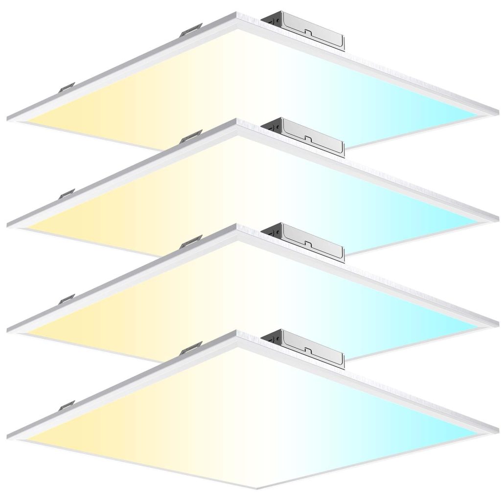 Suspended ceiling light fixtures