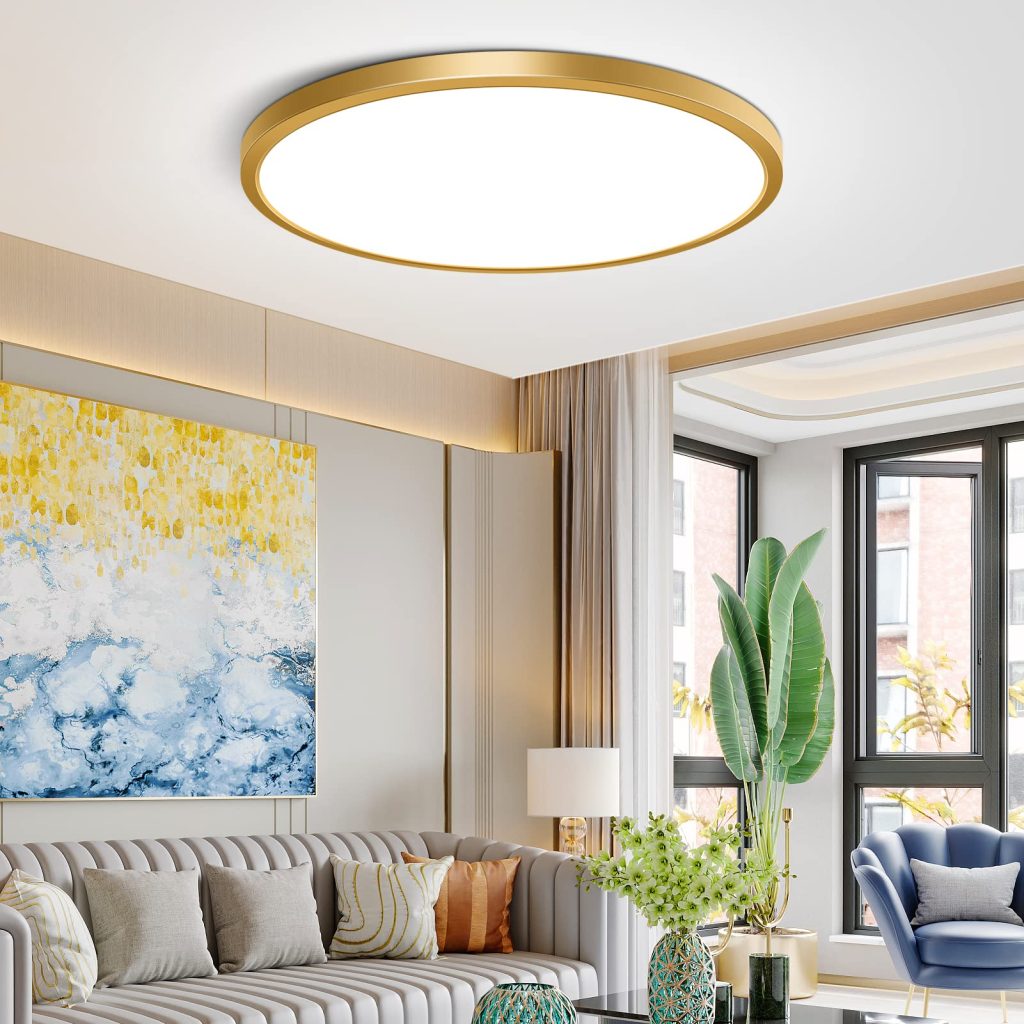 Flat ceiling light 