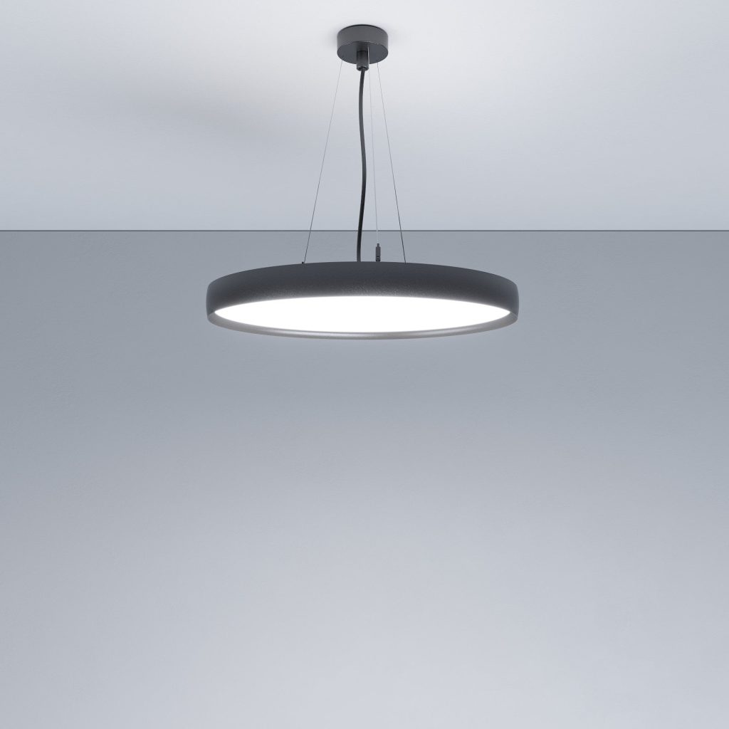 Suspended ceiling light fixtures