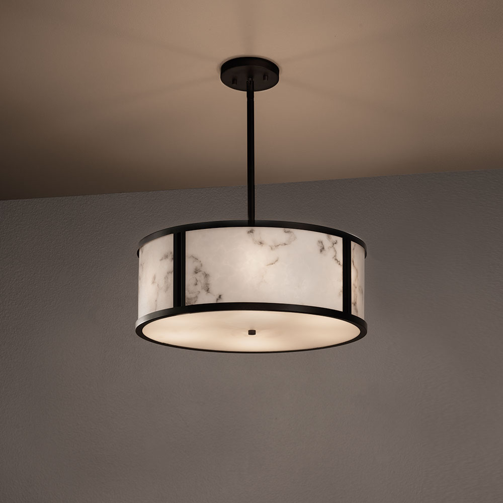 Suspended ceiling light fixtures