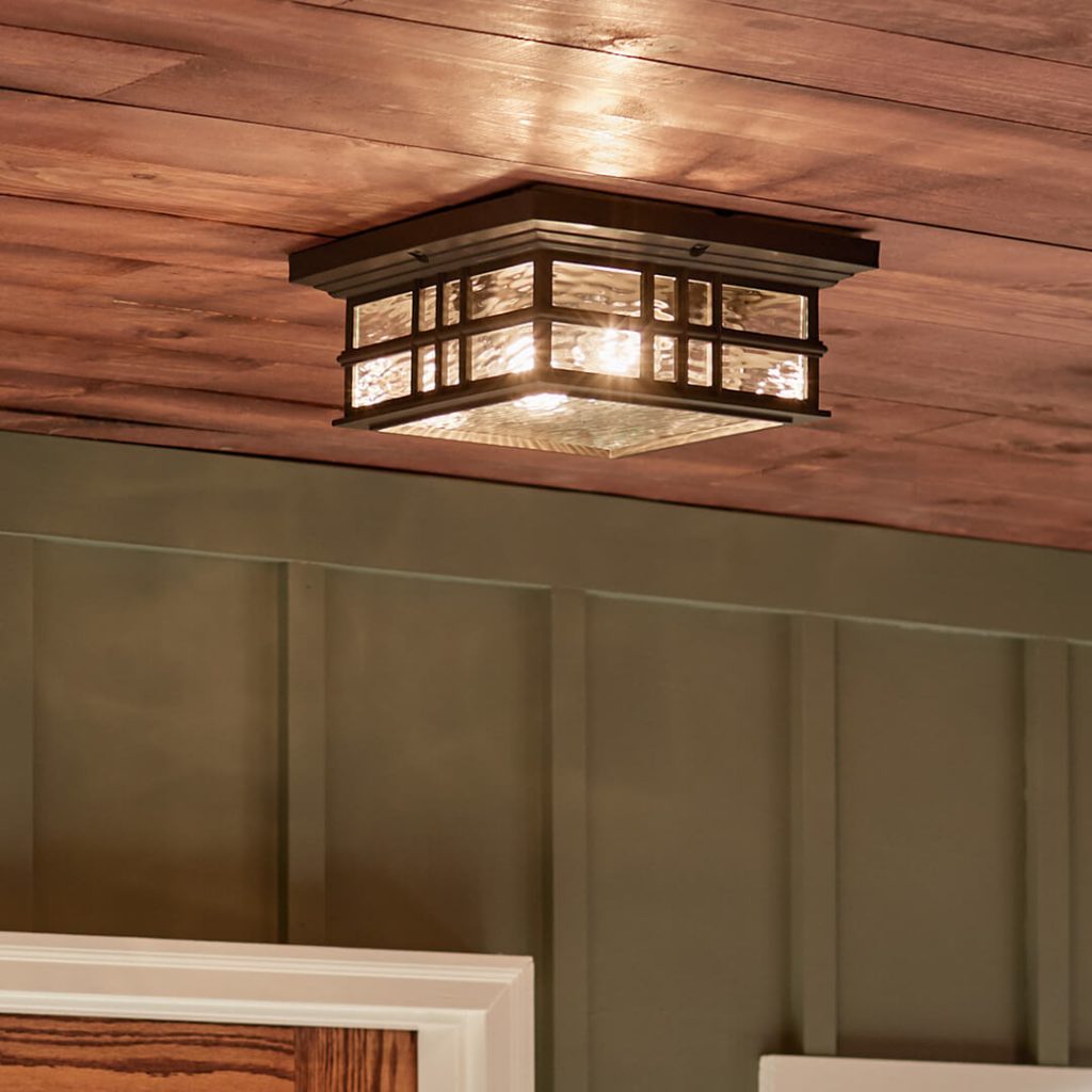 Outdoor light ceiling