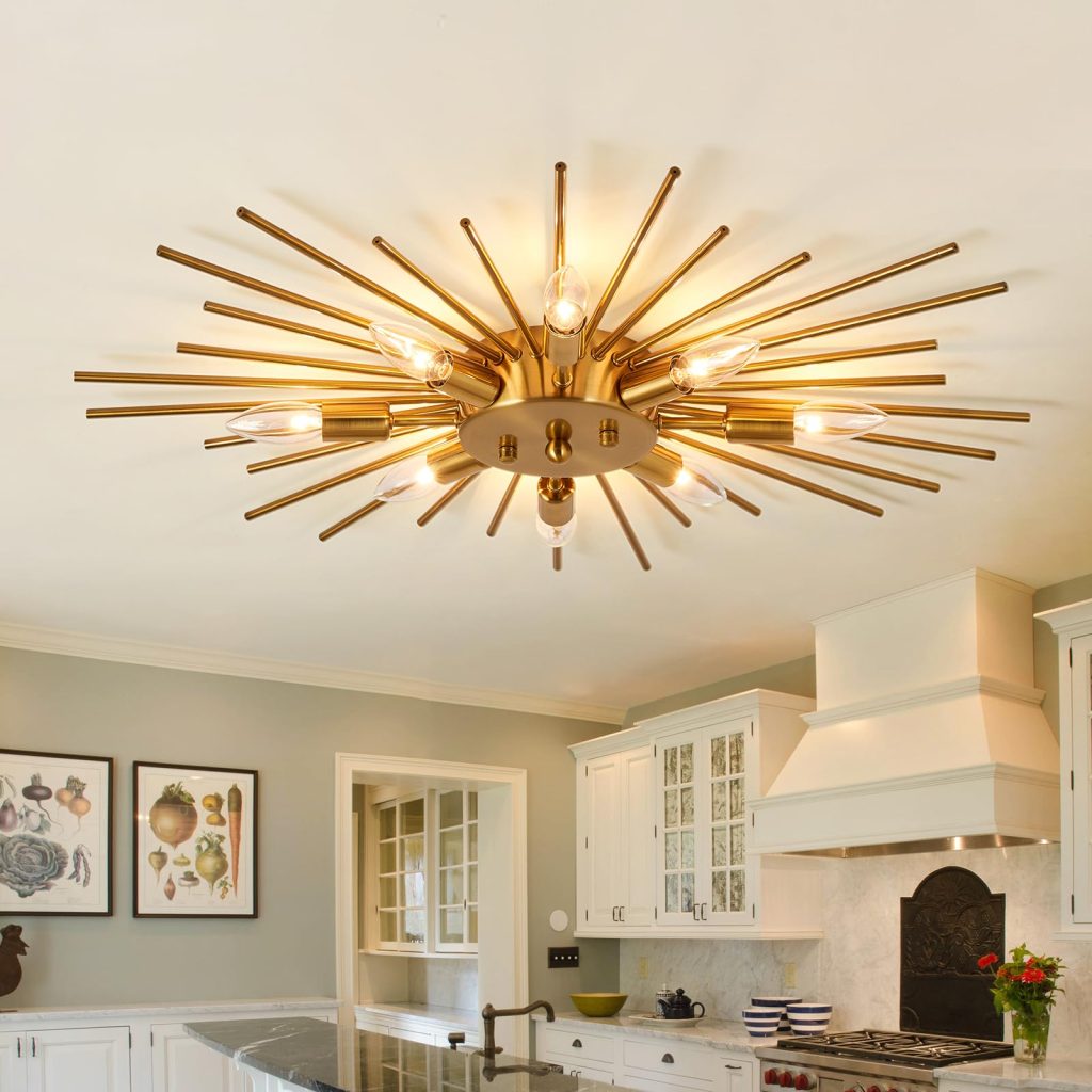 Ceiling light fixture for bedroom