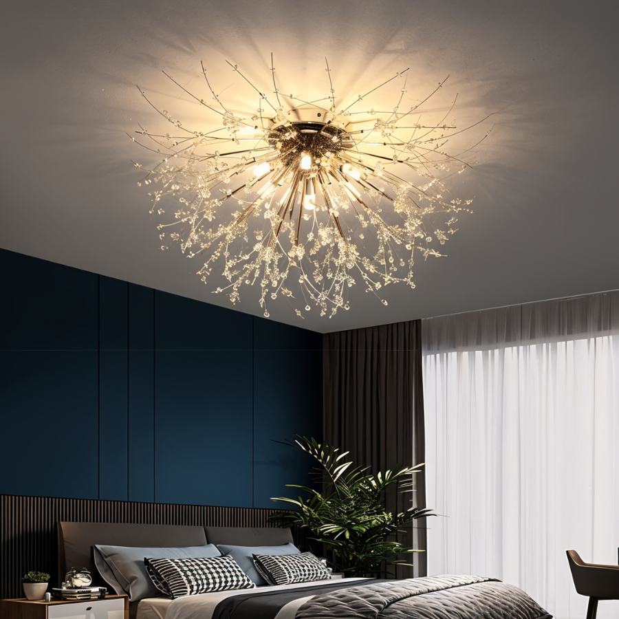 Ceiling light fixture for bedroom