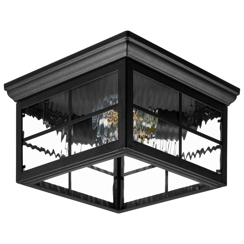 Outdoor ceiling light fixtures