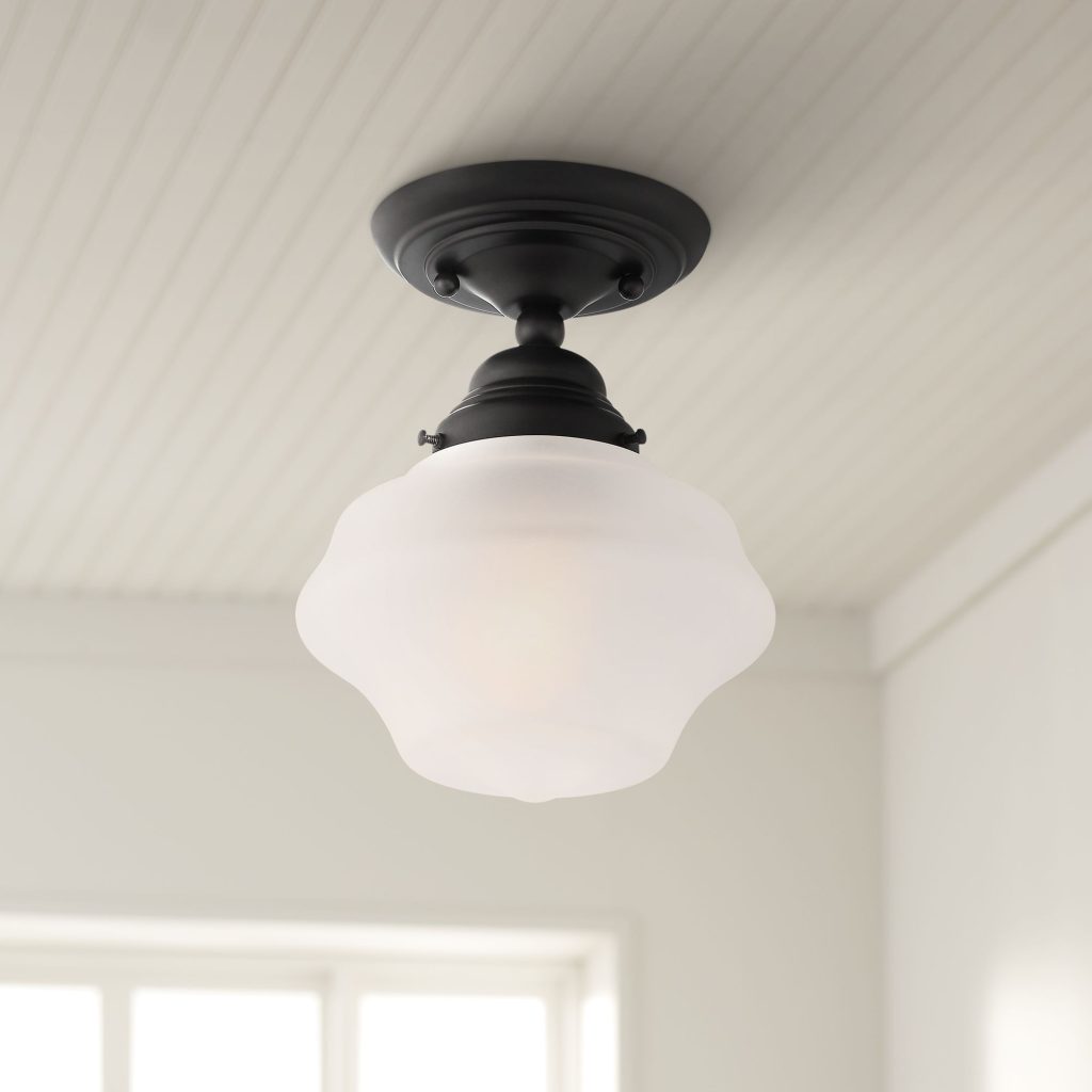 Large flush mount ceiling light