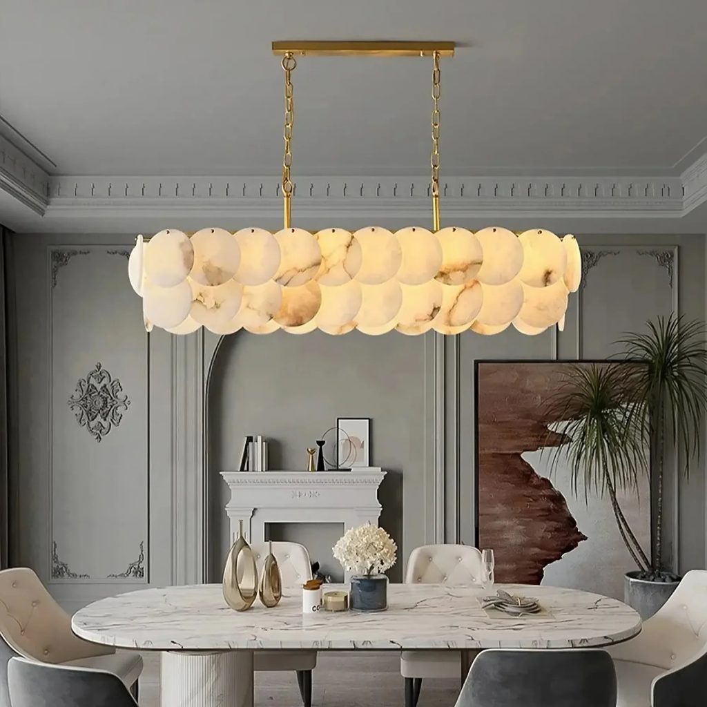 Dining table ceiling light